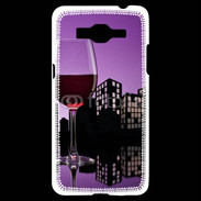 Coque Samsung Grand Prime 4G Verre de vin rouge