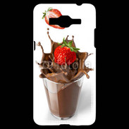 Coque Samsung Grand Prime 4G Fraise et chocolat