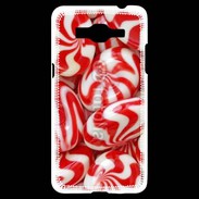 Coque Samsung Grand Prime 4G Bonbons rouges et blancs