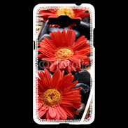Coque Samsung Grand Prime 4G Fleurs Zen rouge 10