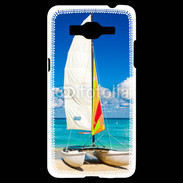 Coque Samsung Grand Prime 4G Bateau plage de Cuba