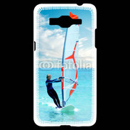 Coque Samsung Grand Prime 4G Planche à voile en mer des caraïbes