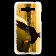 Coque Samsung Grand Prime 4G Surfer à la tombée de la nuit