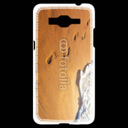 Coque Samsung Grand Prime 4G Trace de pas sur la plage