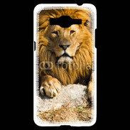 Coque Samsung Grand Prime 4G Tête de lion
