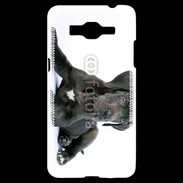 Coque Samsung Grand Prime 4G Dogue allemand noir