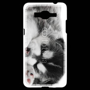 Coque Samsung Grand Prime 4G Chiot Husky