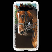 Coque Samsung Grand Prime 4G Dressage cheval 1