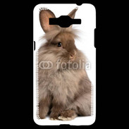 Coque Samsung Grand Prime 4G Lapin marron