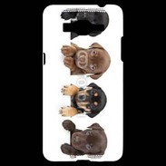 Coque Samsung Grand Prime 4G Alignement de petits chiens