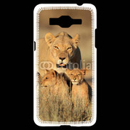 Coque Samsung Grand Prime 4G Lionne et ses petits