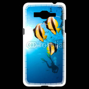 Coque Samsung Grand Prime 4G Poisson jaune et noir