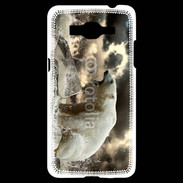Coque Samsung Grand Prime 4G Ours blanc en colère