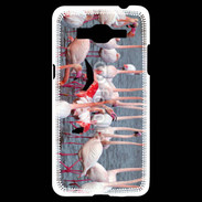 Coque Samsung Grand Prime 4G flamand rose