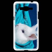 Coque Samsung Grand Prime 4G Portrait de lapin 5
