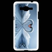 Coque Samsung Grand Prime 4G Couple de Cygnes