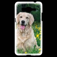 Coque Samsung Grand Prime 4G Portrait de Chien Golden 5