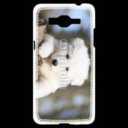 Coque Samsung Grand Prime 4G Chiot berger blanc suisse