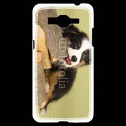 Coque Samsung Grand Prime 4G Chiot bucheron