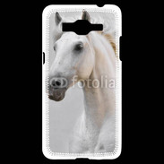Coque Samsung Grand Prime 4G Portrait cheval blanc 11