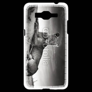Coque Samsung Grand Prime 4G Lionne sur une dune