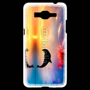 Coque Samsung Grand Prime 4G Dauphin dans l'océan 5