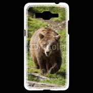 Coque Samsung Grand Prime 4G Ours brun en ballade