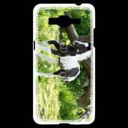 Coque Samsung Grand Prime 4G Poulain noir et blanc
