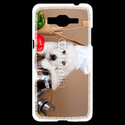 Coque Samsung Grand Prime 4G Chiot chef cuisinier