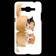 Coque Samsung Grand Prime 4G Chaton dans des coquilles d'oeuf