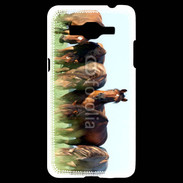Coque Samsung Grand Prime 4G Groupe de chevaux