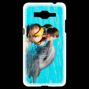 Coque Samsung Grand Prime 4G Bisou de dauphin
