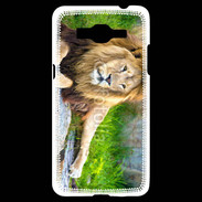 Coque Samsung Grand Prime 4G Lion Roi des animaux