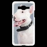 Coque Samsung Grand Prime 4G Portrait de Bull terrier blanc 5