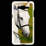 Coque Samsung Grand Prime 4G Portrait cheval blanc 25