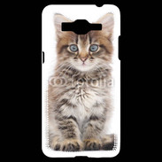 Coque Samsung Grand Prime 4G Portrait d'un chaton 75
