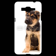 Coque Samsung Grand Prime 4G Portrait chiot Berger allemand