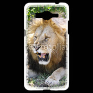 Coque Samsung Grand Prime 4G Portrait de lion 25