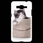 Coque Samsung Grand Prime 4G Chaton dans un sac