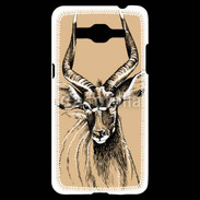 Coque Samsung Grand Prime 4G Antilope mâle en dessin
