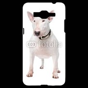 Coque Samsung Grand Prime 4G Bull Terrier blanc 600