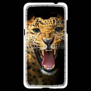Coque Samsung Grand Prime 4G Portrait d'un léopard énervé
