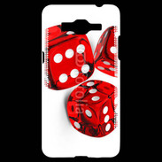 Coque Samsung Grand Prime 4G Jeu de dés rouges