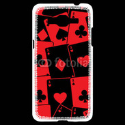 Coque Samsung Grand Prime 4G Cartes rouges et noires 5