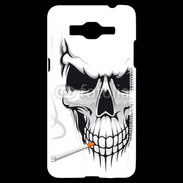 Coque Samsung Grand Prime 4G Tête de mort fumeur
