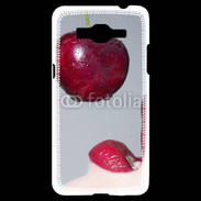 Coque Samsung Grand Prime 4G Cerise et bouche 3