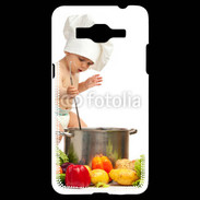 Coque Samsung Grand Prime 4G Bébé chef cuisinier