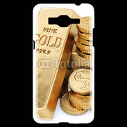 Coque Samsung Grand Prime 4G Lingot et pièces d'or