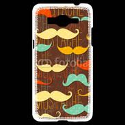 Coque Samsung Grand Prime 4G Fond en moustache