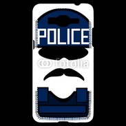 Coque Samsung Grand Prime 4G Moustache policier